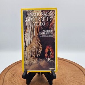 National Geographic Mysteries Underground VHS 1992 Brand New Factory Sealed